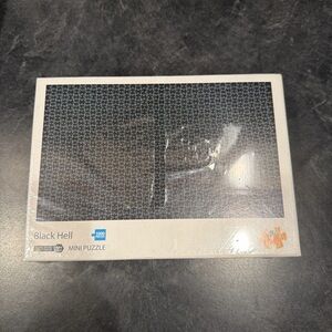 Black Hell 1000-Piece Mini Puzzle - Black Puzzle Image